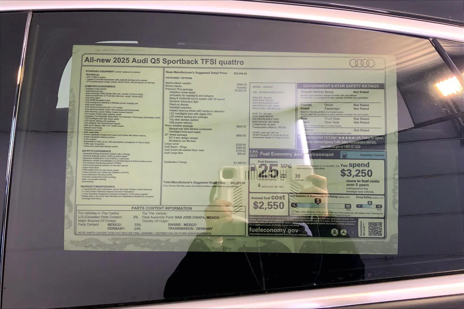 Used 2025 Mythos Black me Audi Premium Plus image 19