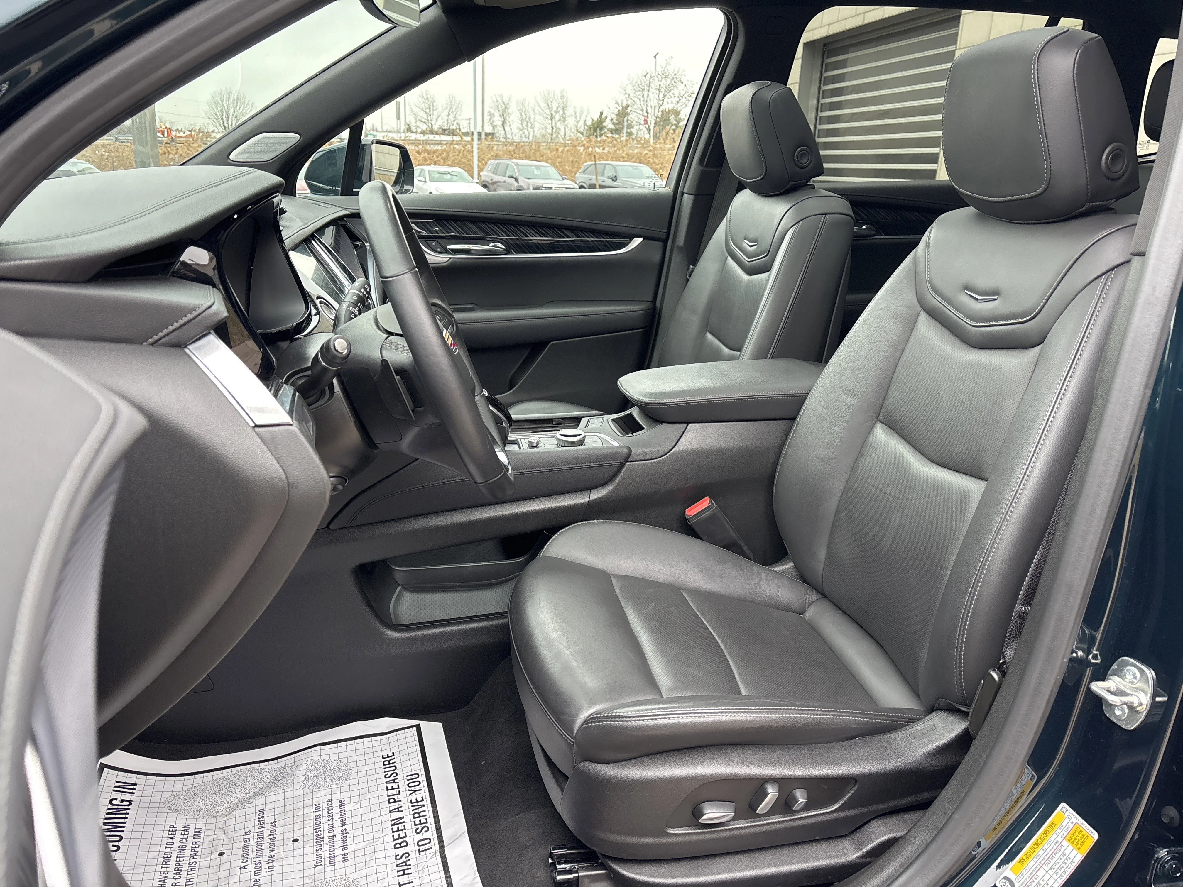 Used 2025 Emerald Lake Metallic Cadillac AWD Premium Luxury image 26