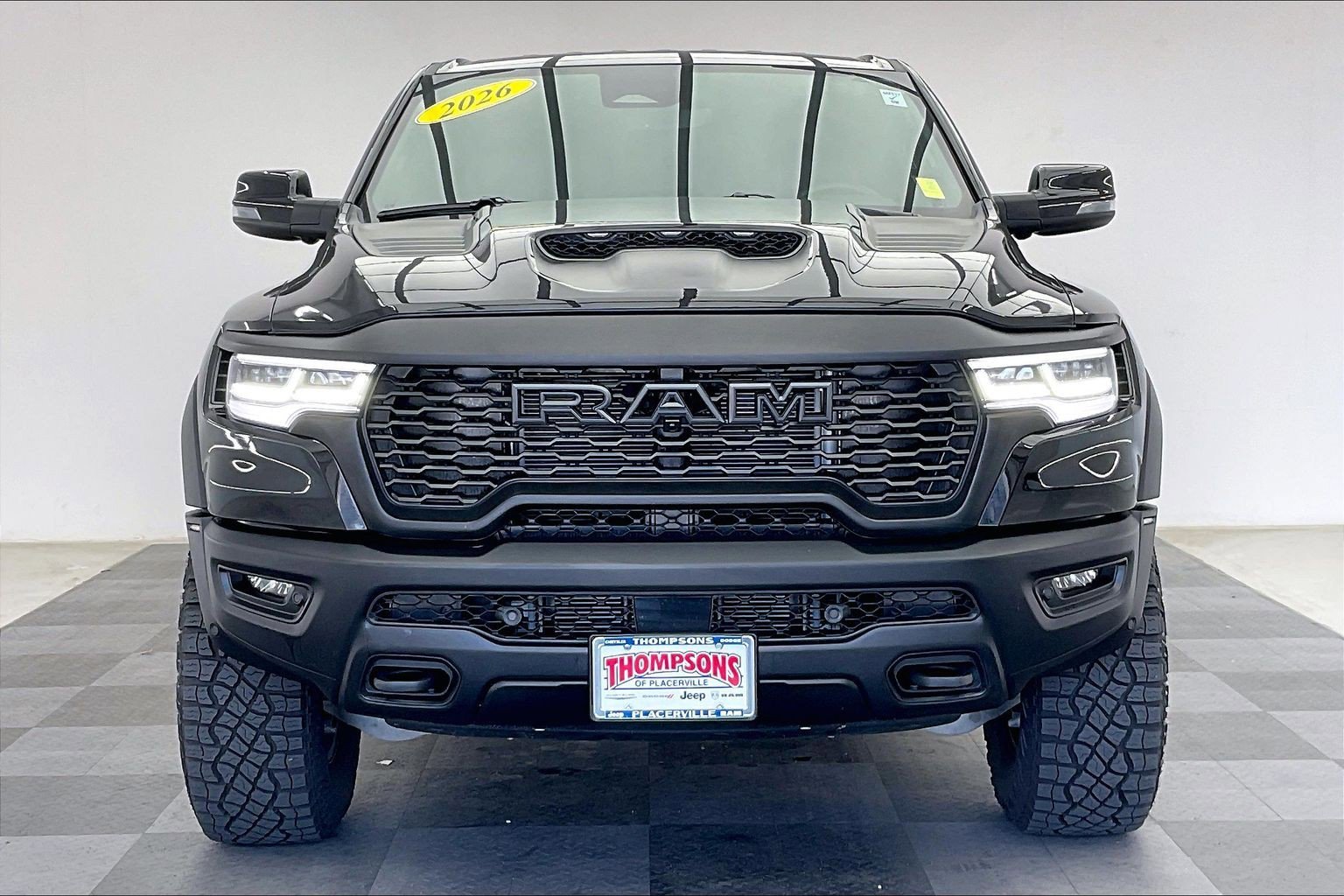 Used 2026 Diamond Black Crystal Pearlcoat Ram RHO image 2