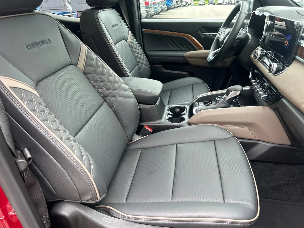 Used 2025 Volcanic Red Tintcoat GMC Denali image 14