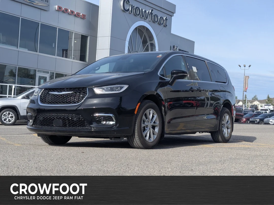 Certified Used 2025 Black Chrysler Select - - AWD - Caprice Leather - Blind Spot - Safety Sphere - 360 Cam & More! image 1