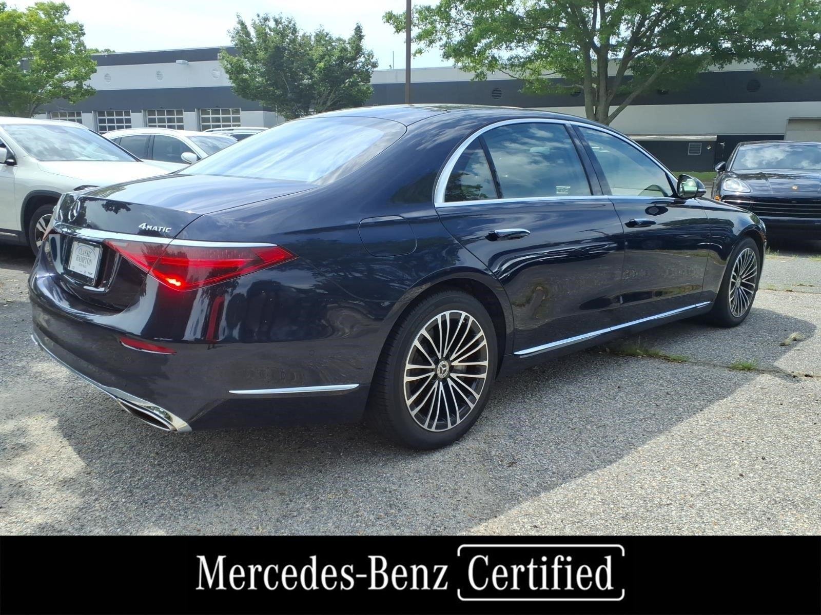 Used 2024 Nautical Blue Metallic Mercedes-Benz S 580 image 6