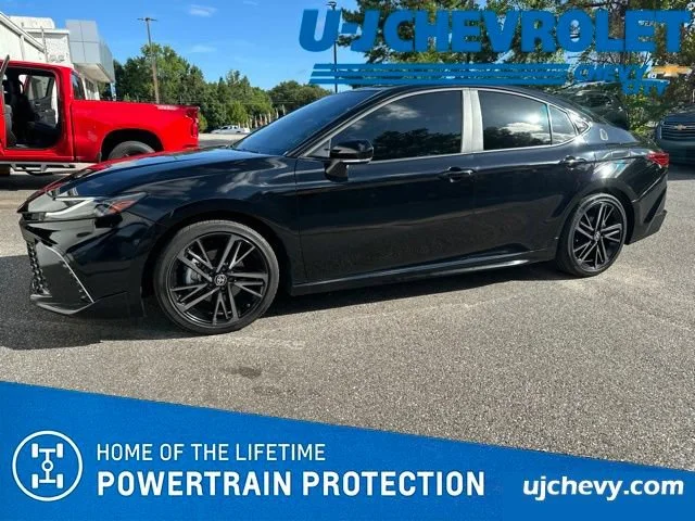 Used 2025 Midnight Black Me Toyota XSE image 1