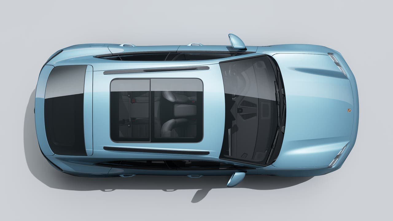 New 2026 Frozen Blue Metallic Porsche  image 5