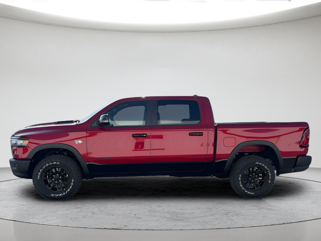 New 2026 Molten Red Pearl-Coat Exterior Paint RAM Rebel image 2
