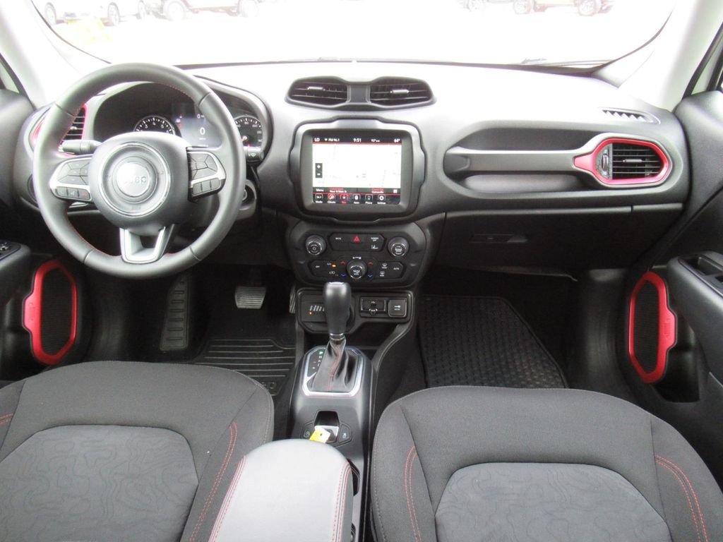 Certified Used 2023 White Jeep Trailhawk image 12