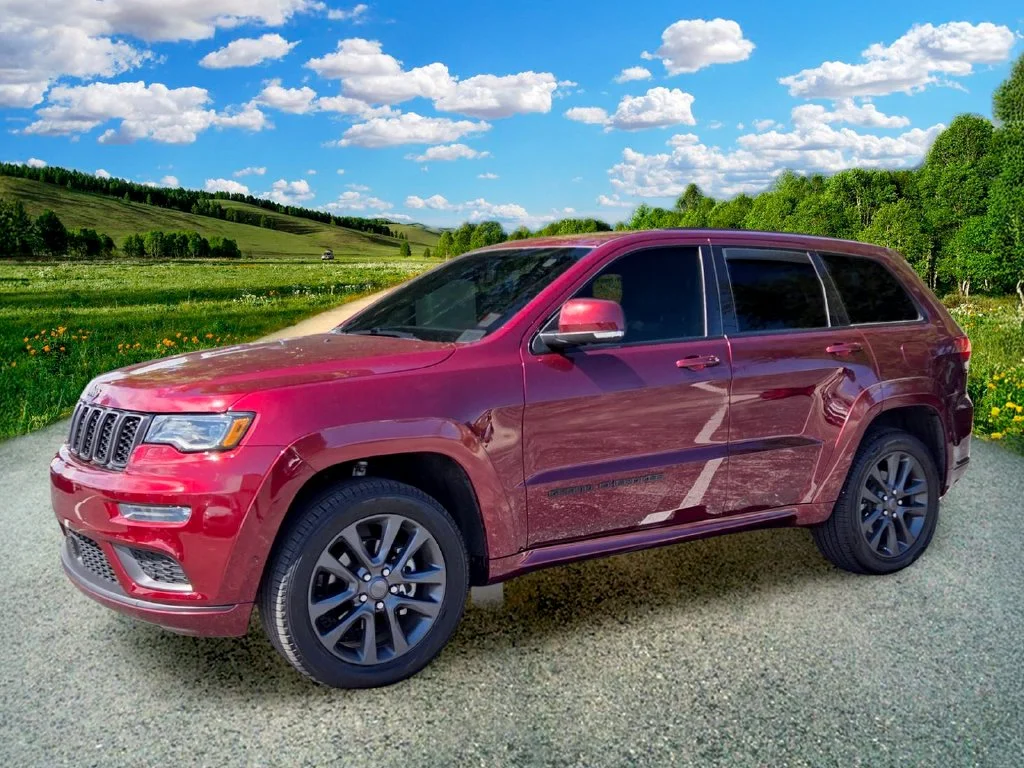 Used 2018 Red Jeep High Altitude image 2