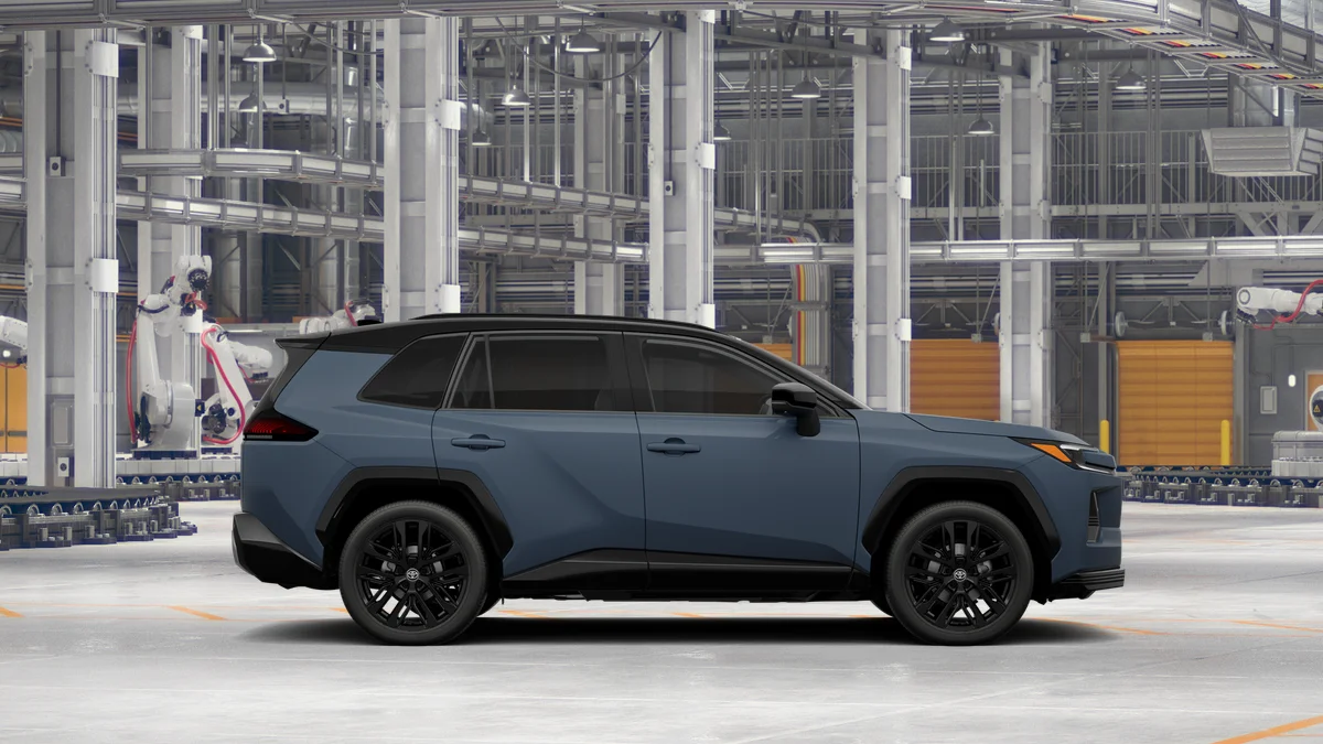 New 2026 Storm Cloud with Midnight Black Metallic roof Toyota XSE image 12