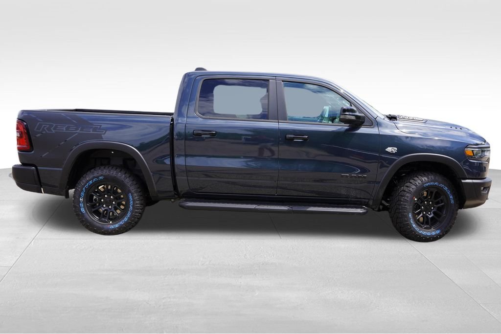 New 2026 Forged Blue Metallic Exterior Paint RAM Rebel image 2