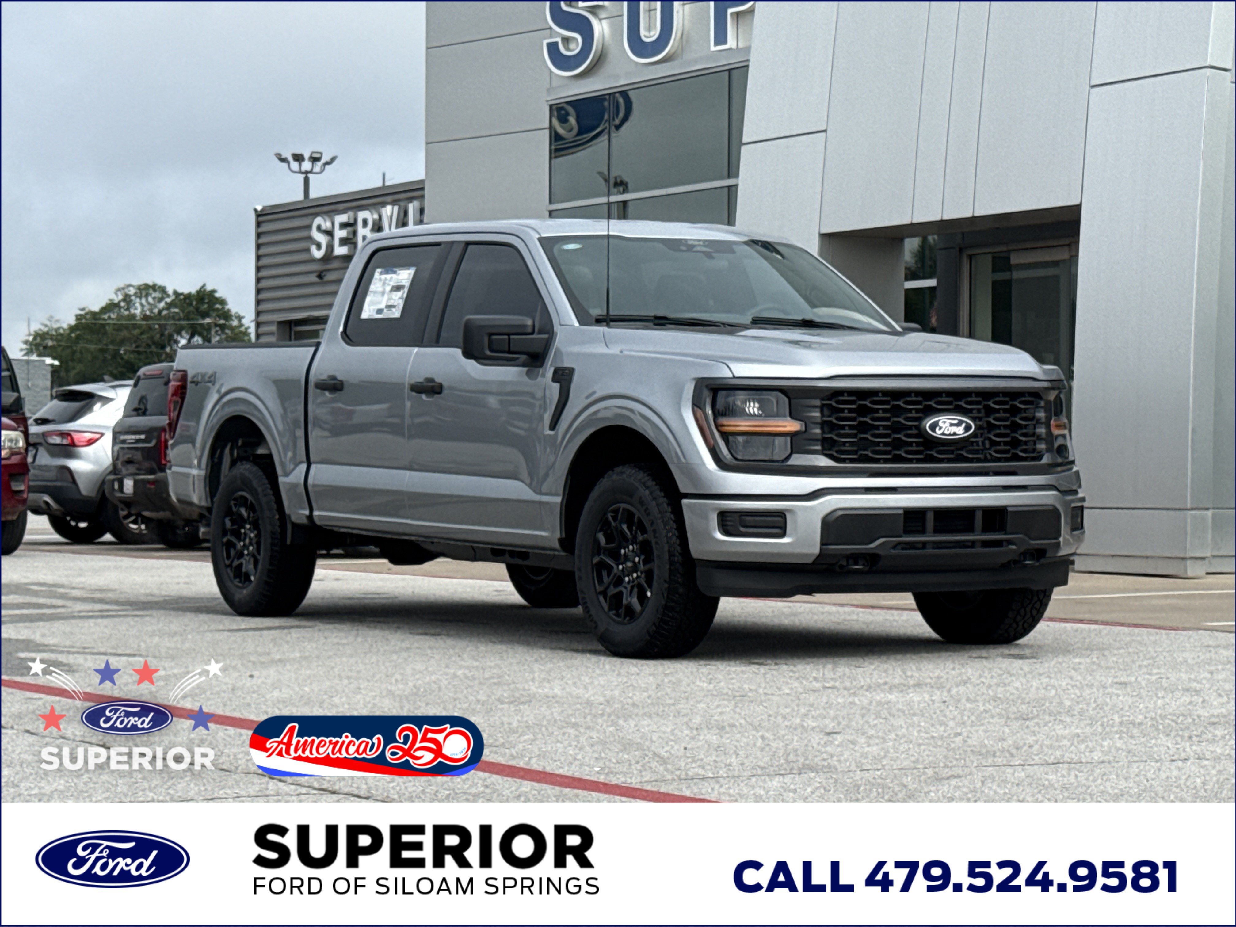 New 2026 Iconic Silver Metallic Ford STX 4WD image 1