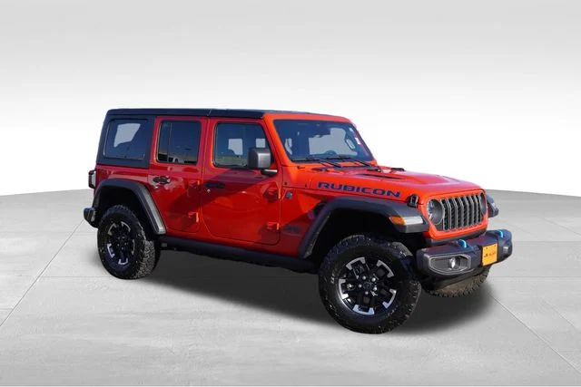 Certified Used 2025 Red Jeep Rubicon 4xe image 2