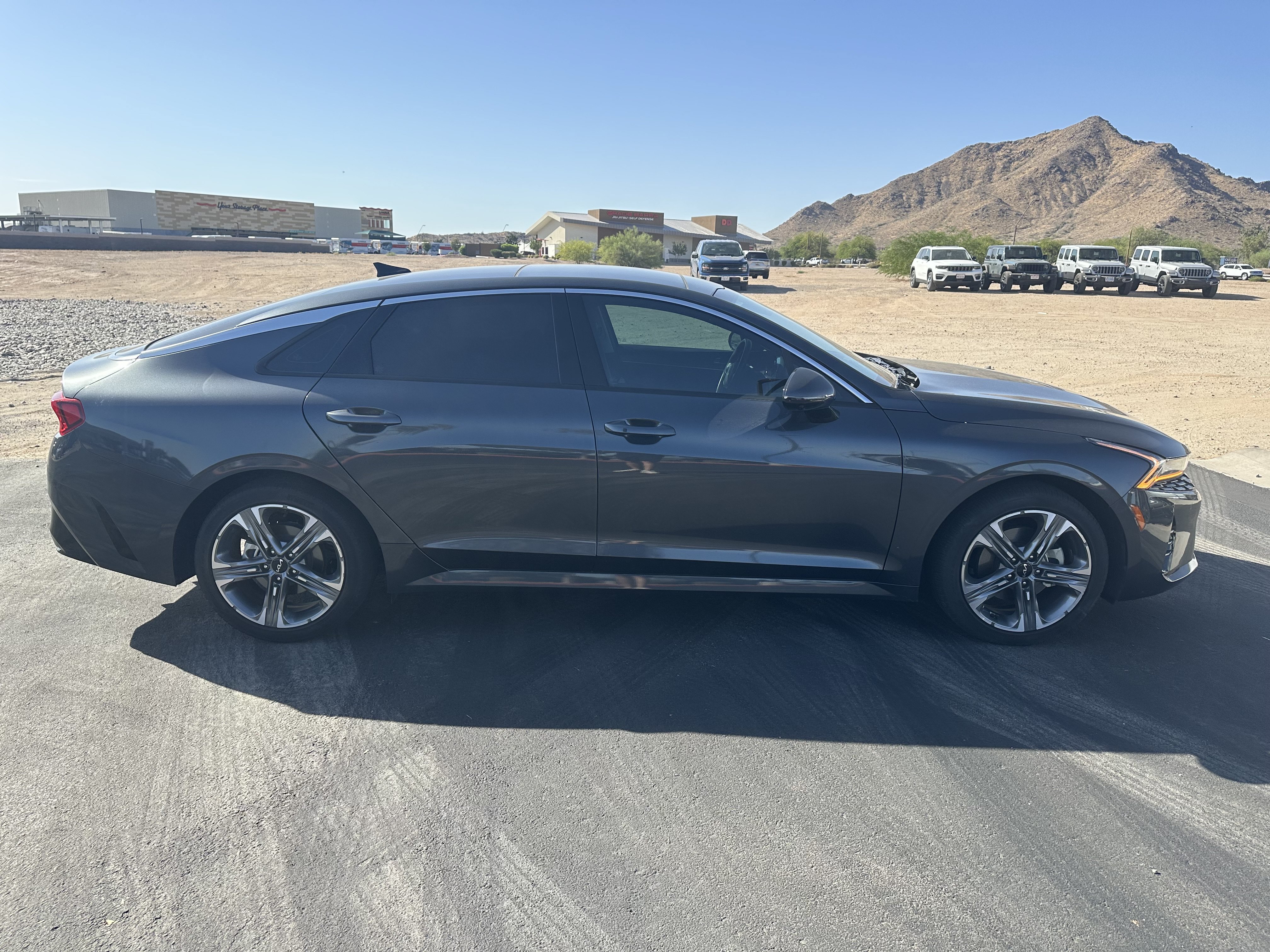 Used 2024 Gravity Gray Kia EX image 6