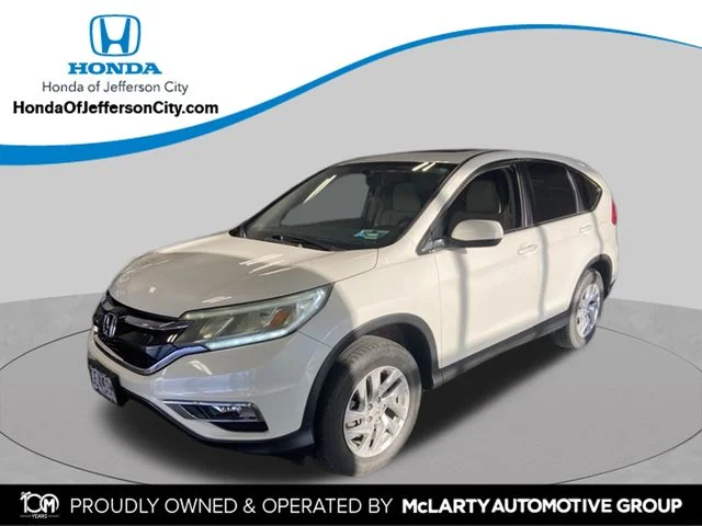 Used 2016 White Diamond Pearl Honda EX image 1