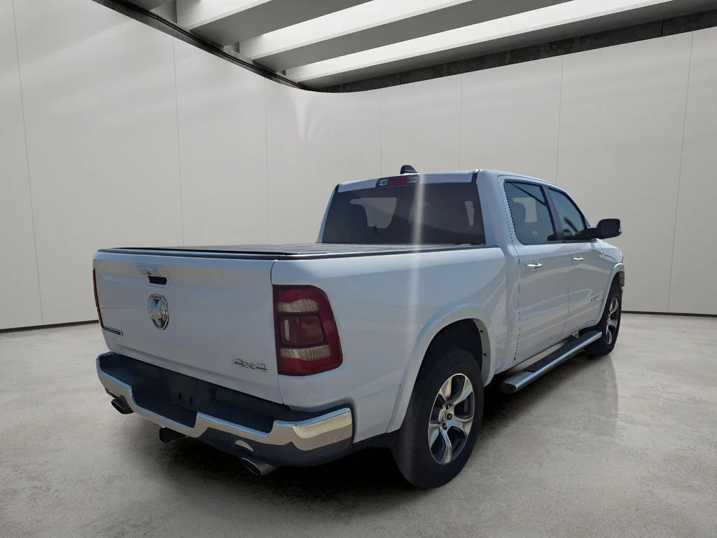 Used 2020 Bright White Clearcoat Ram Laramie image 5