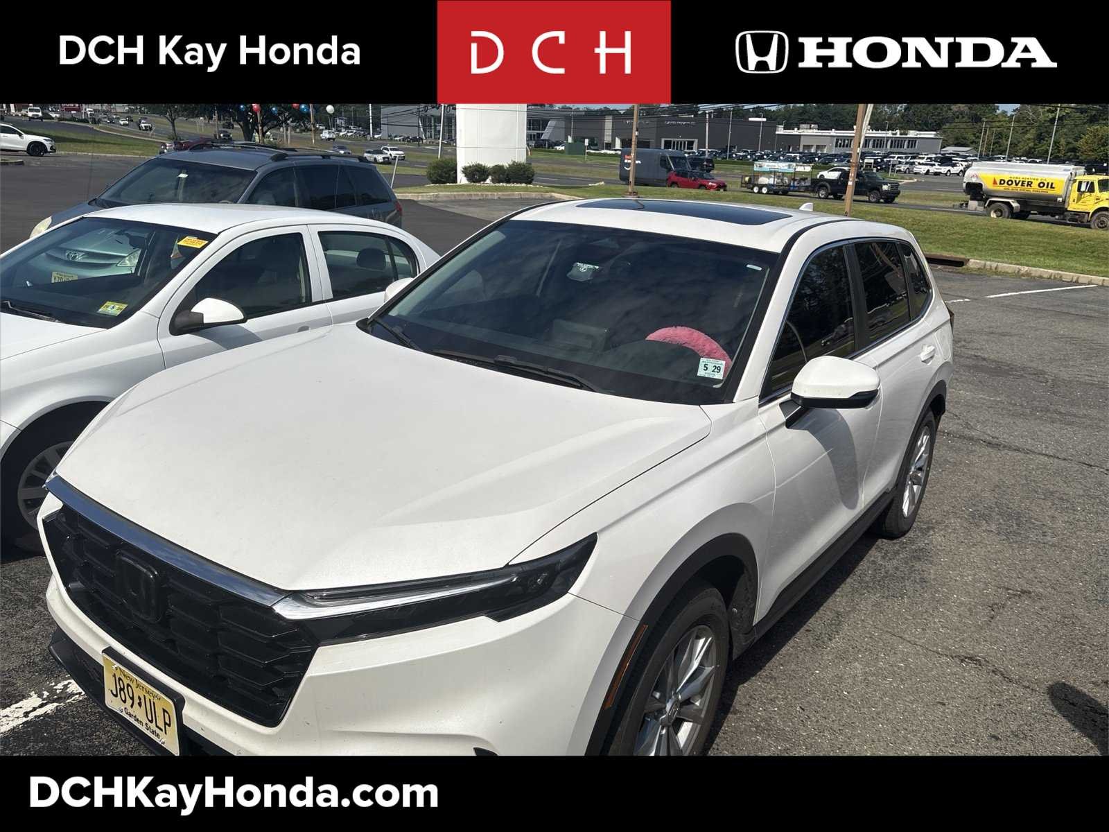 Used 2024 Platinum White Pearl Honda EX-L image 1