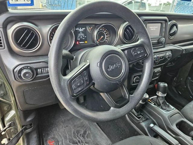 Used 2021 Sarge Green Clearcoat Jeep Unlimited Sport image 7