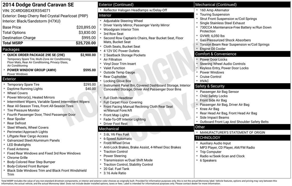 Used 2014 Red Dodge SE image 9