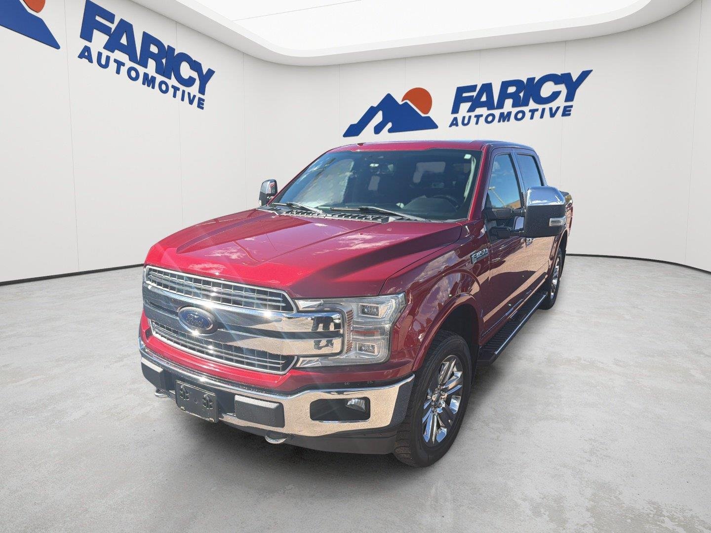 Used 2019 Ruby Red Metallic Tinted Clearcoat Ford LARIAT image 17