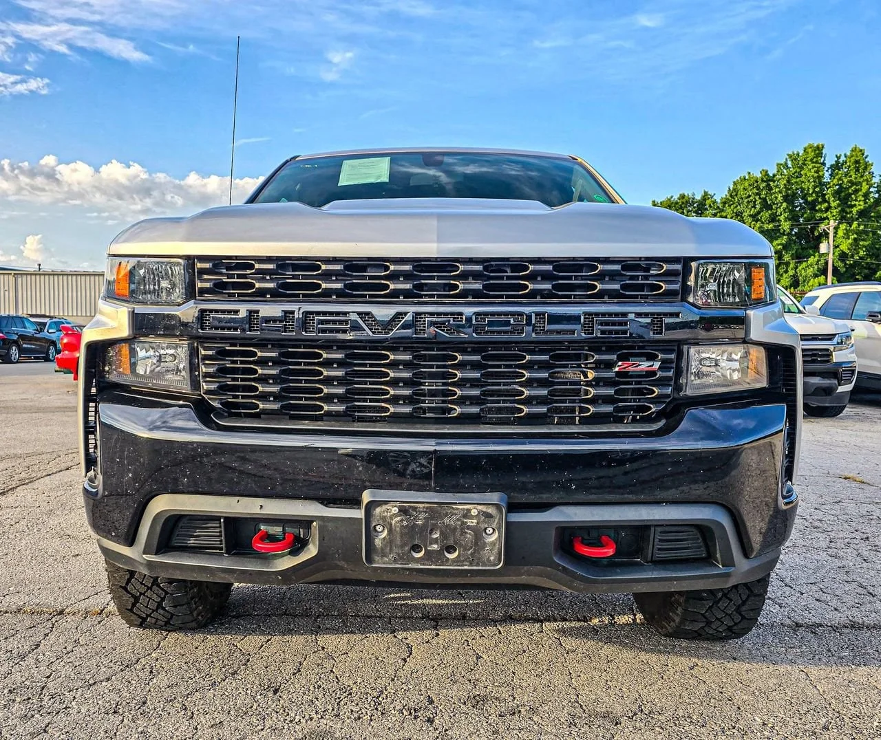 Used 2020 Silver ICE Metallic Chevrolet Custom Trail Boss image 1