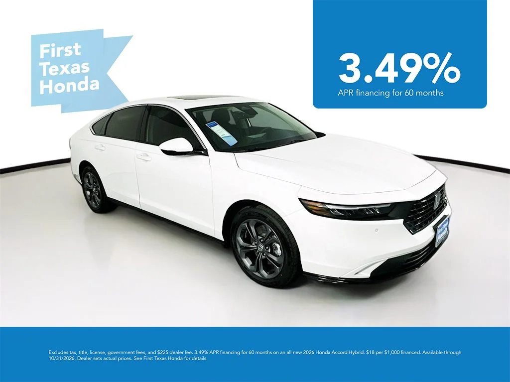New 2026 Platinum White Pearl Honda EX-L image 1