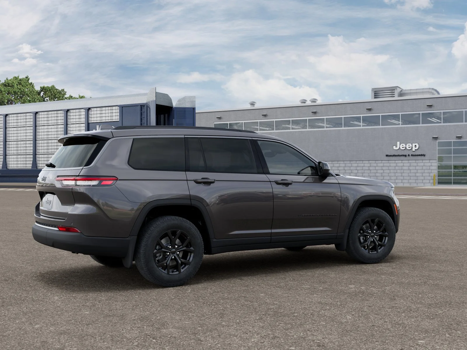 New 2026 Baltic Gray Metallic Clear-Coat Exterior Paint Jeep Altitude image 4