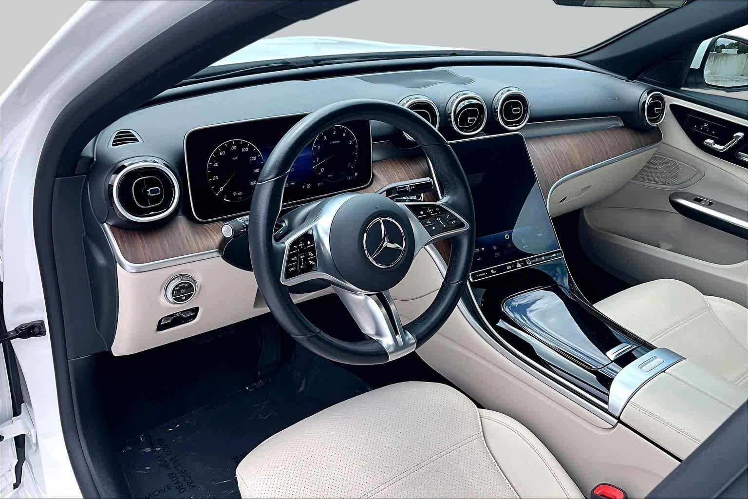 Used 2024 Polar White Mercedes-Benz C 300 image 18