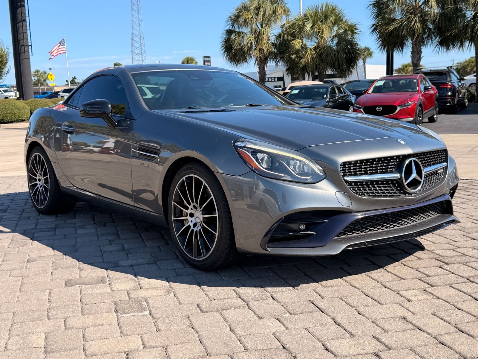 Used 2017 Selenite Gray Metallic Mercedes-Benz SLC 43 AMG® image 5