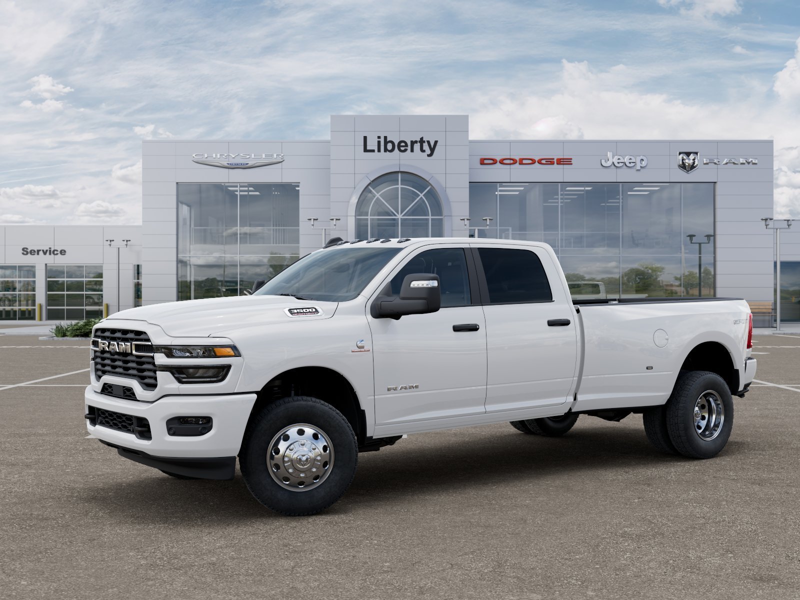 New 2026 Bright White Clearcoat RAM Big Horn image 39
