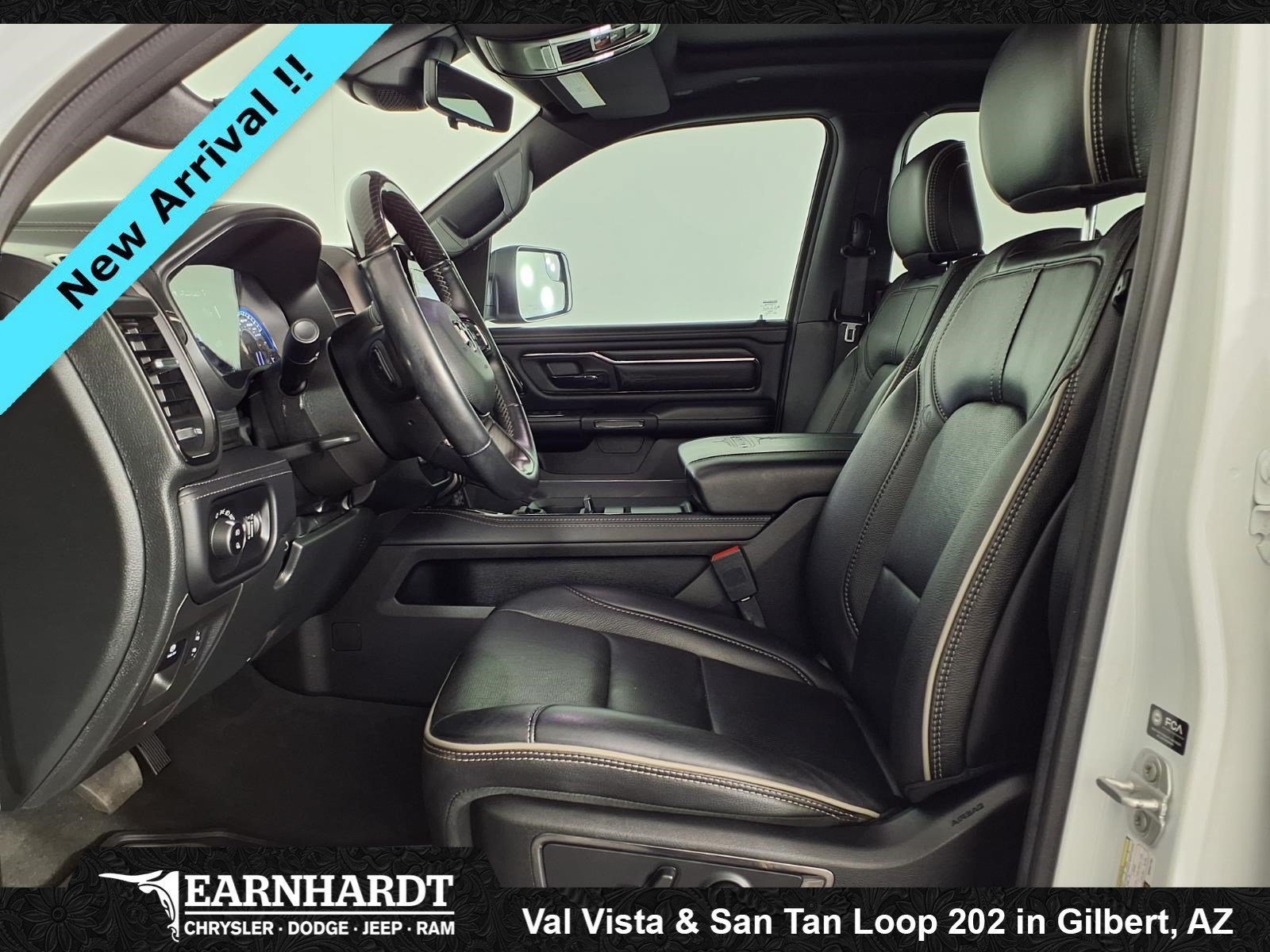 Used 2022 Bright White Clearcoat Ram Limited image 17
