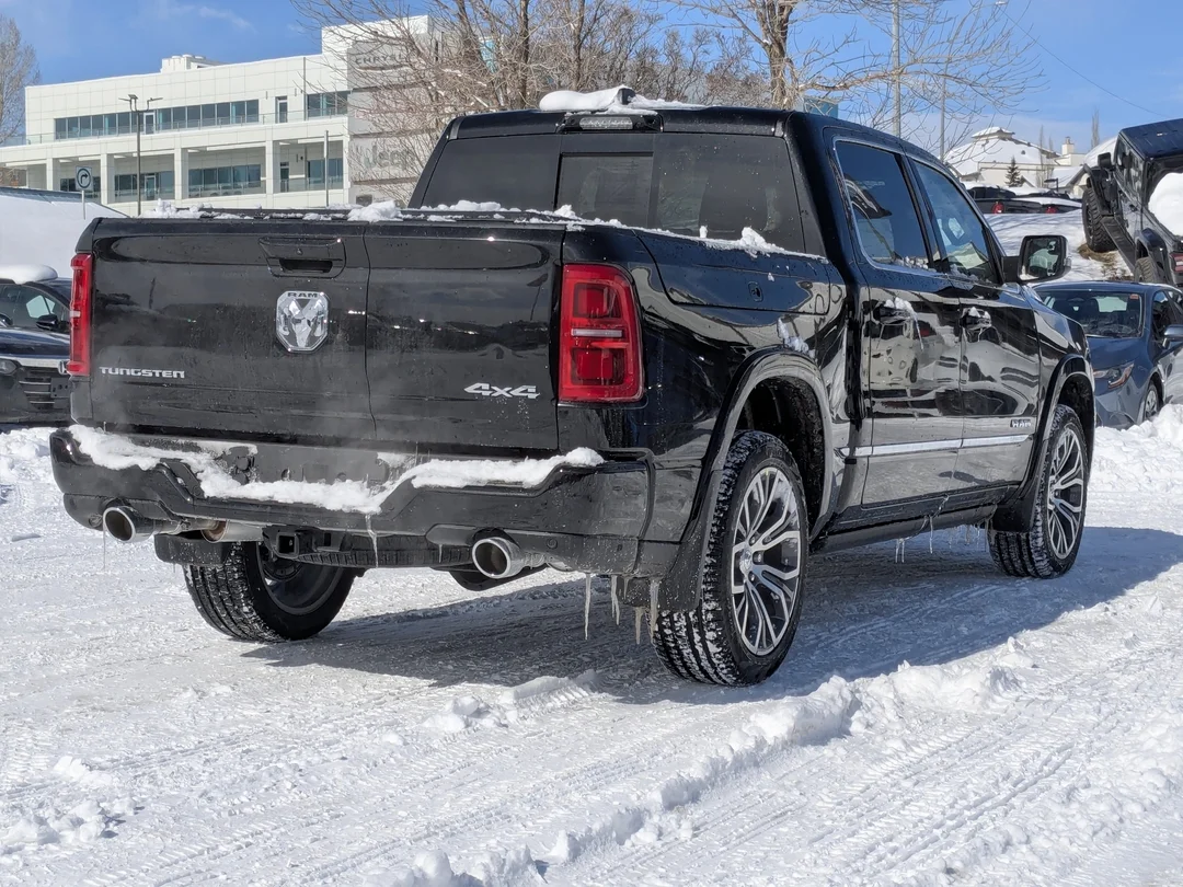 New 2026 Black RAM Tungsten - - Hurricane HO - Multi-Fnctn Tailgate - Prem Lthr - Trailer Brake - 8-Spd Auto & More! image 8