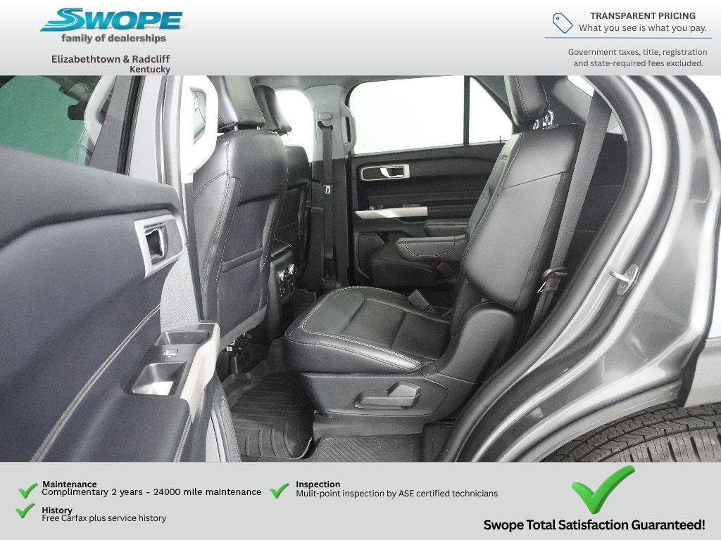 Used 2021 Carbonized Gray Metallic Ford XLT image 12