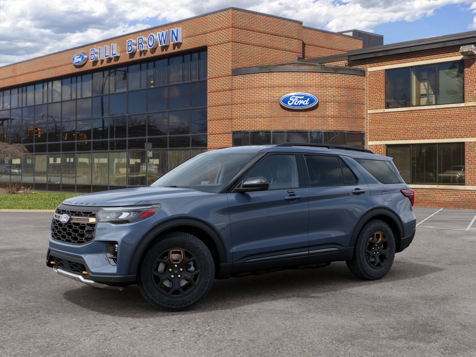 New 2027 Vapor Blue Metallic Ford Tremor image 1