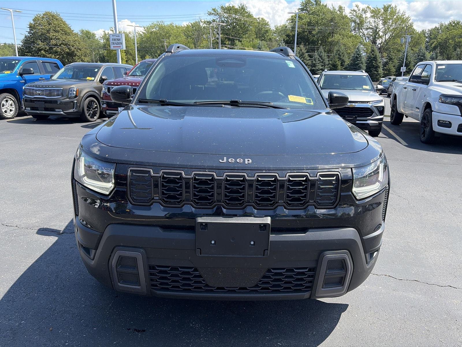 Used 2026 Diamond Black Crystal Pearlcoat Jeep Laredo image 3