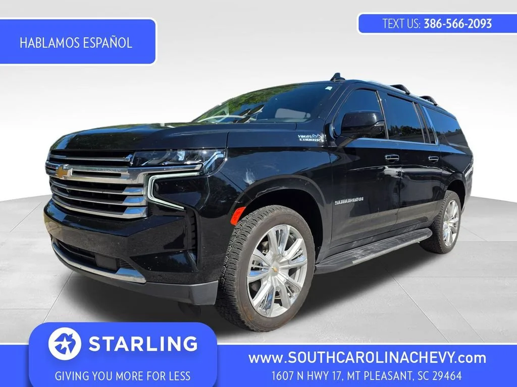 Used 2021 BLACK Chevrolet High Country image 1