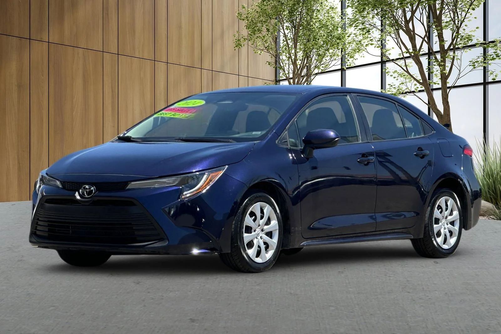 Used 2024 Blue Toyota LE image 8