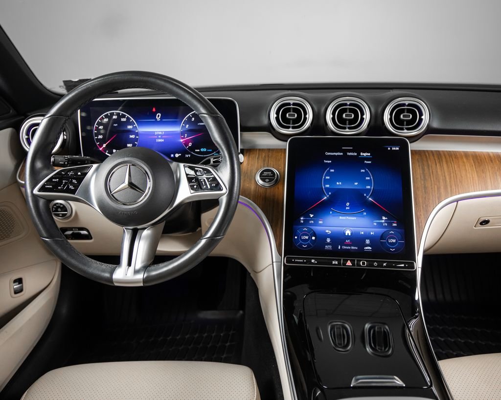 Certified Used 2022 White Mercedes-Benz C 300 image 8
