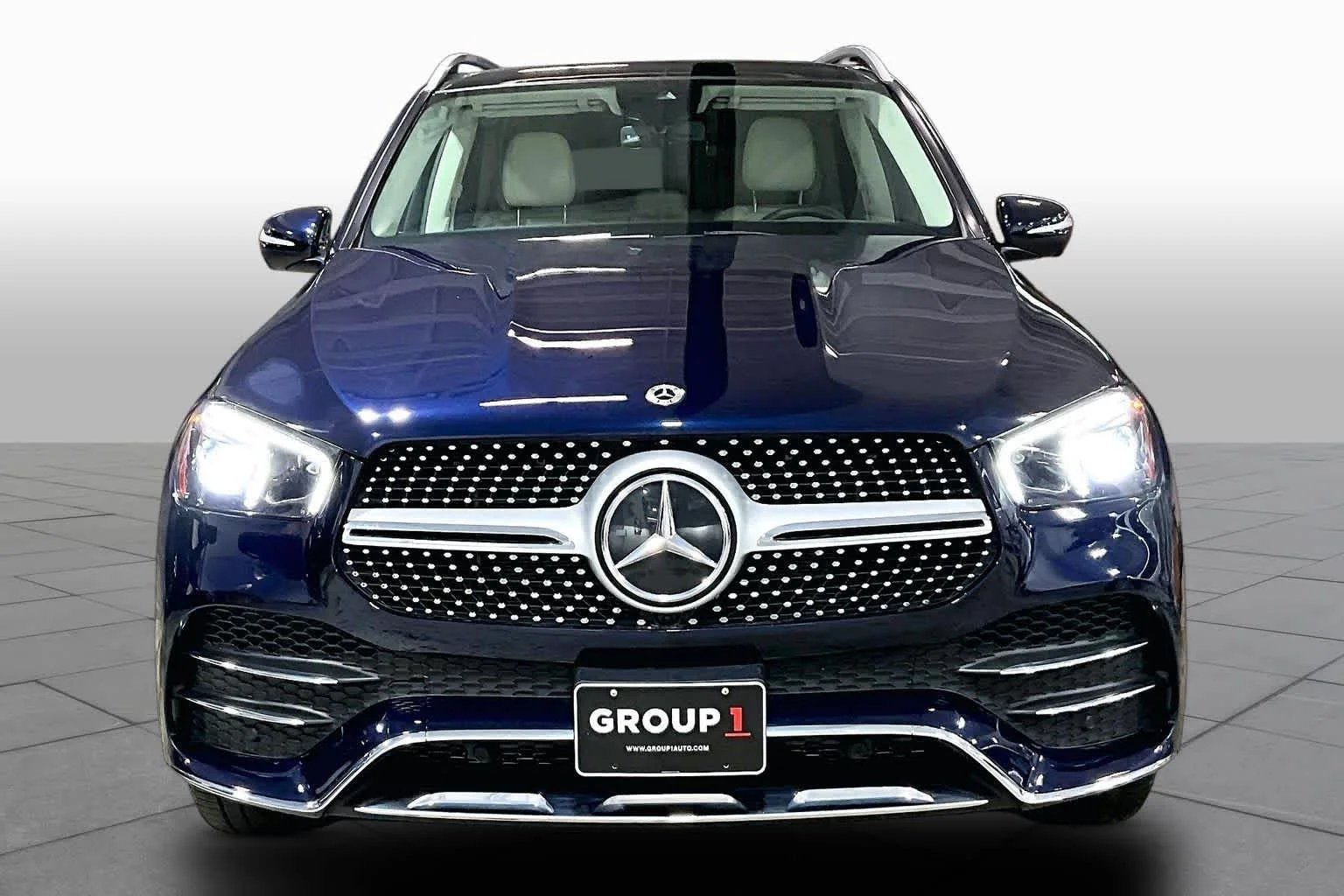 Used 2022 Lunar Blue Metallic Mercedes-Benz GLE 350 image 4