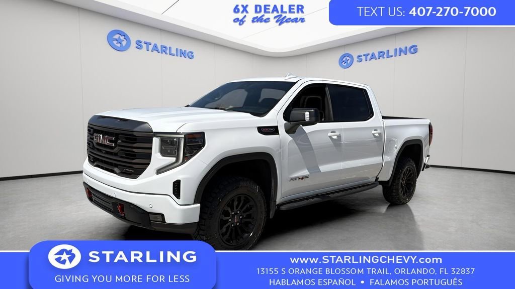 Certified Used 2022 Summit White GMC AT4X image 1