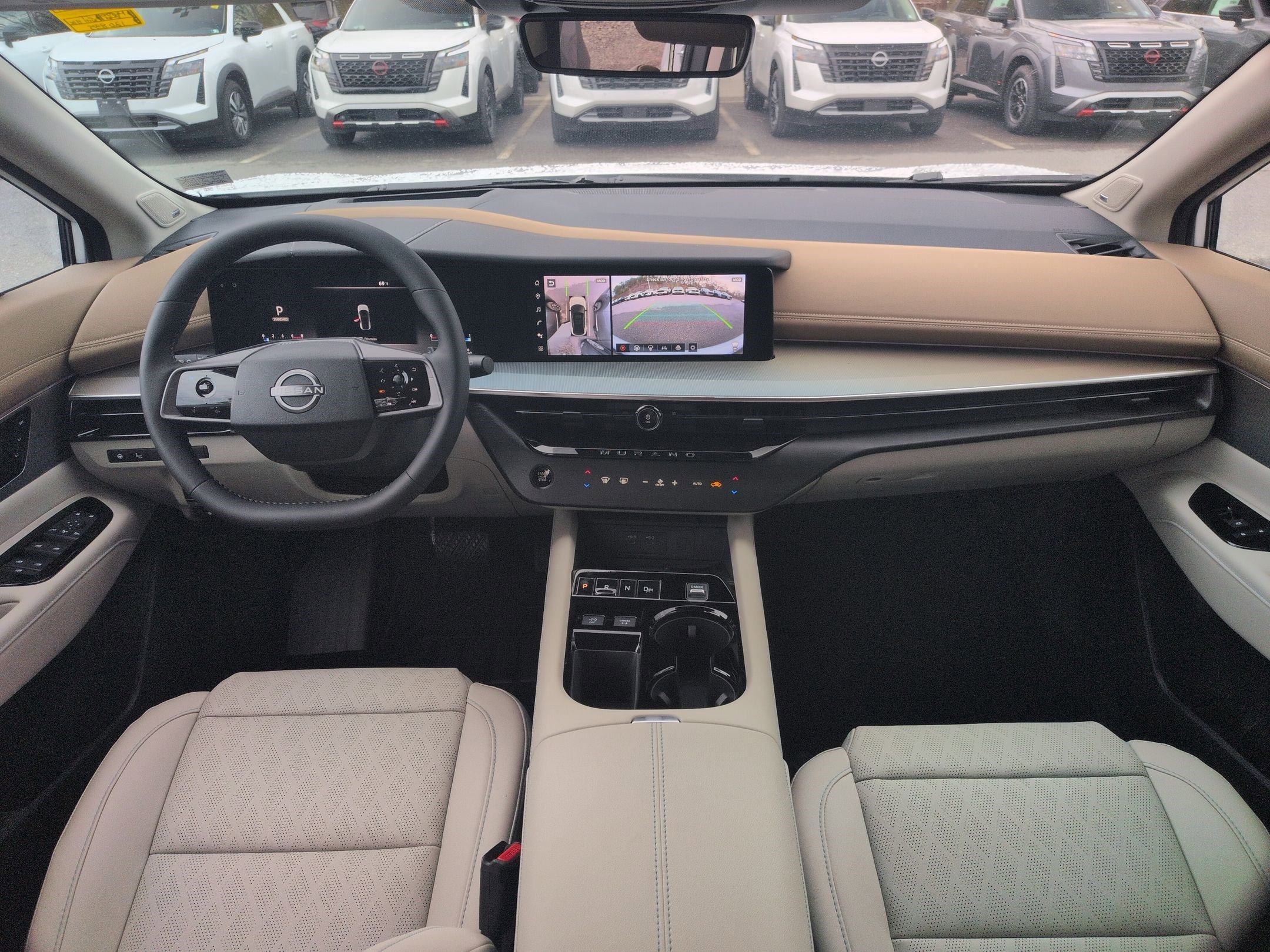 New 2026 Everest White Pearl TriCoat / Super Black Two-tone Nissan Platinum image 9