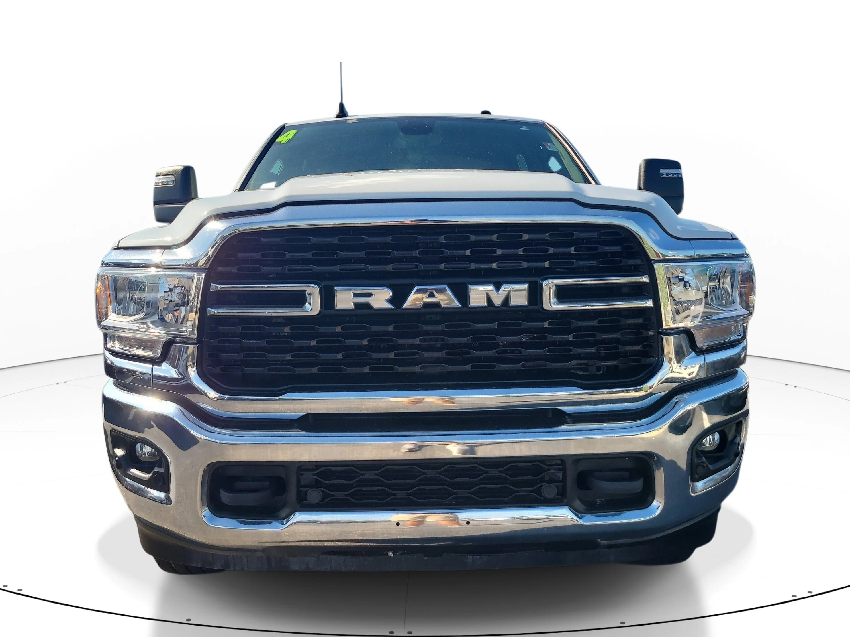 Used 2024 Bright White Clearcoat Ram Big Horn image 2