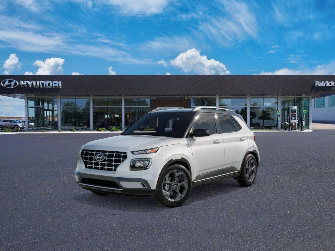 New 2026 Lunar White w/Black Roof Hyundai SEL image 1