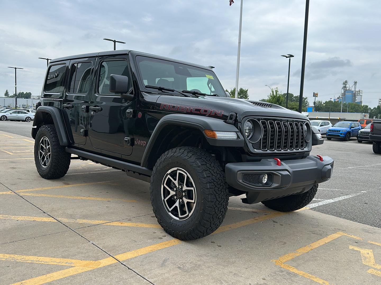 New 2026 Black Clearcoat Jeep Rubicon image 5