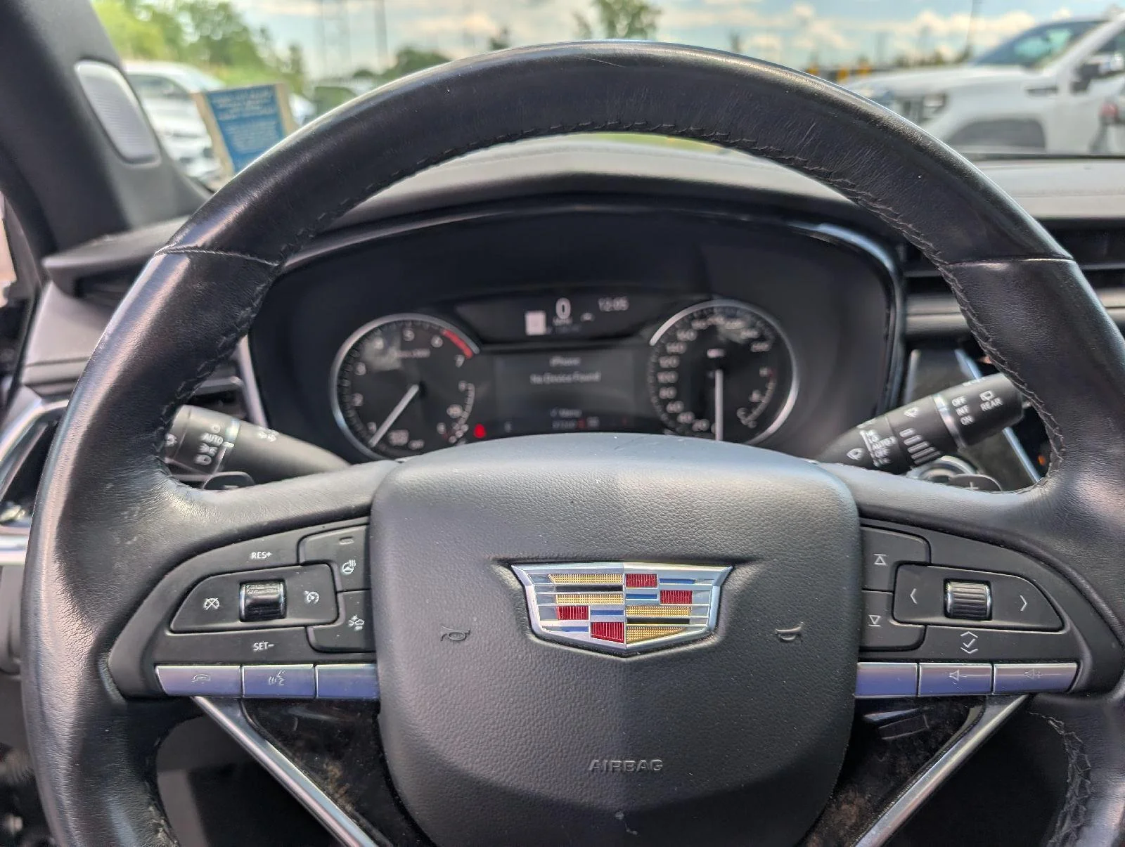 Used 2022 Dark Moon Blue Metallic Cadillac Premium Luxury image 12