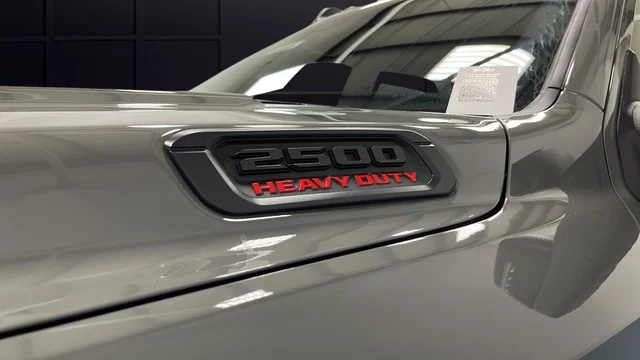 New 2026 Ceramic Gray Clear-Coat Exterior Paint RAM Big Horn image 44