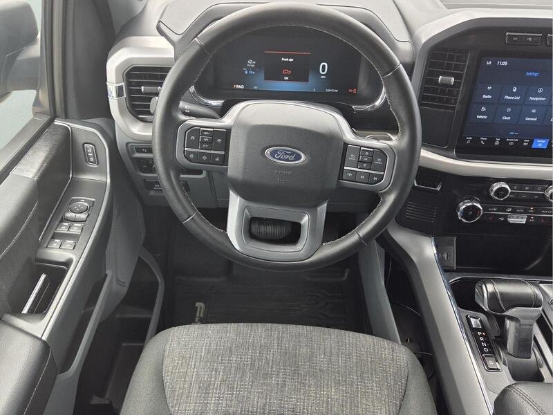 Used 2023 Stone Gray Metallic FORD XLT 4WD SUPERCREW 5.5