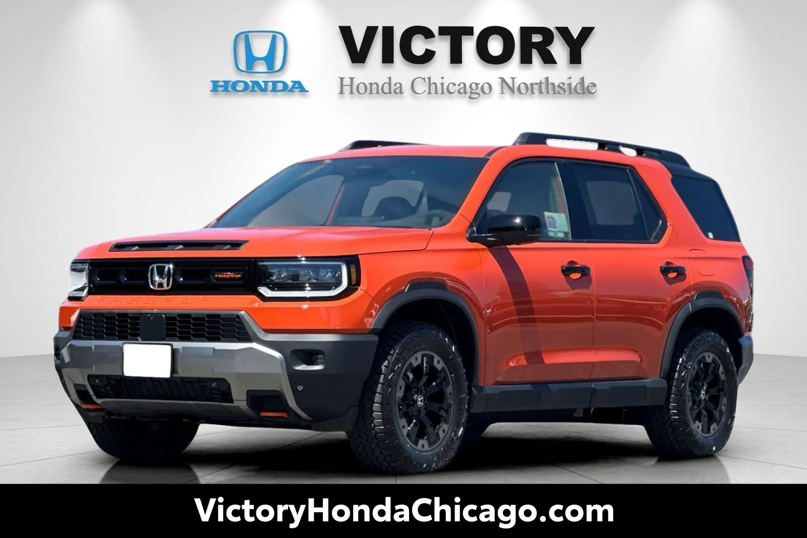 New 2026 Sunset Orange Honda TrailSport Elite image 1