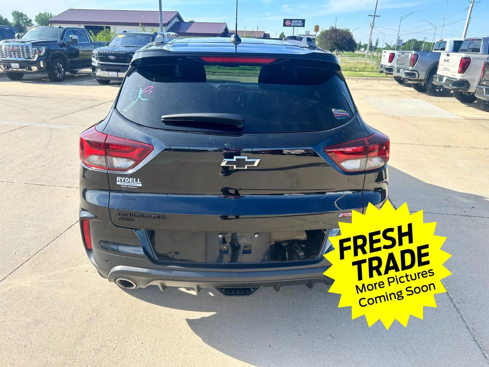 Used 2021 Mosaic Black Metallic Chevrolet RS image 2