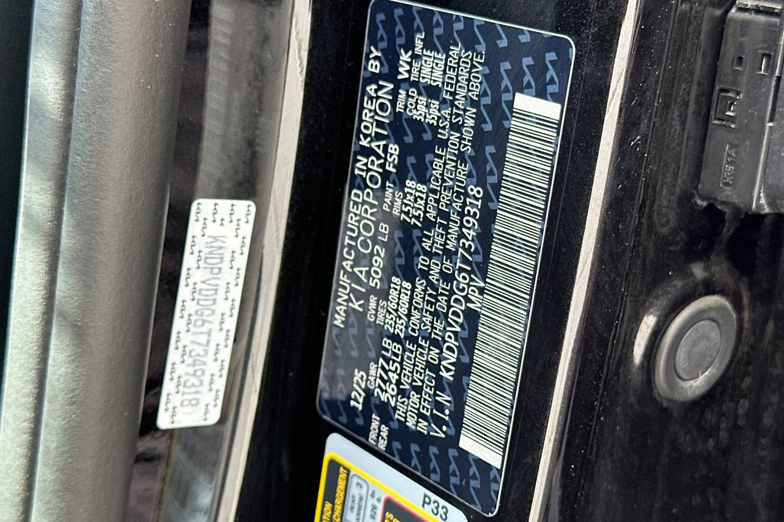 Used 2026 Black Kia EX image 34