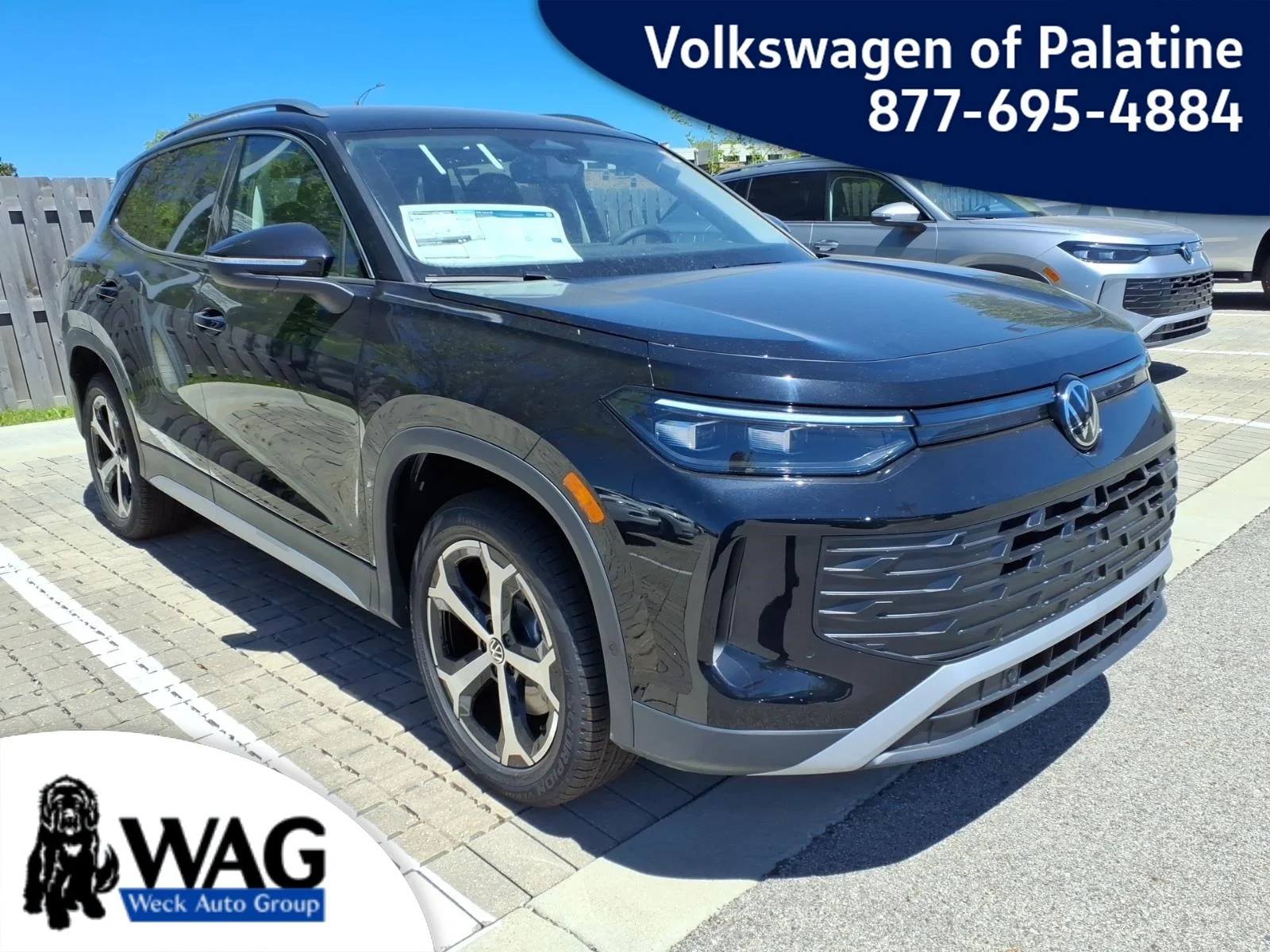 New 2026 Deep Black Pearl Volkswagen SE 4MOTION image 1