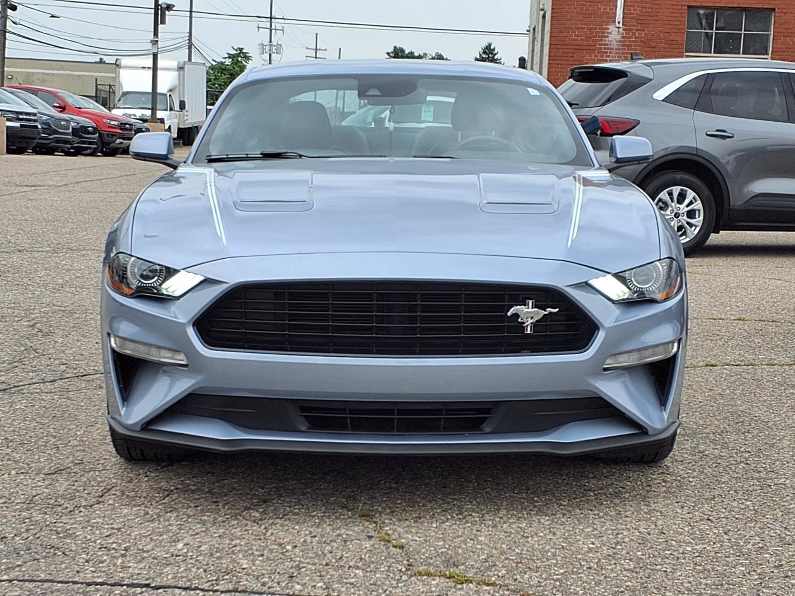 Used 2022 Brittany Blue Metallic Ford EcoBoost Premium image 24